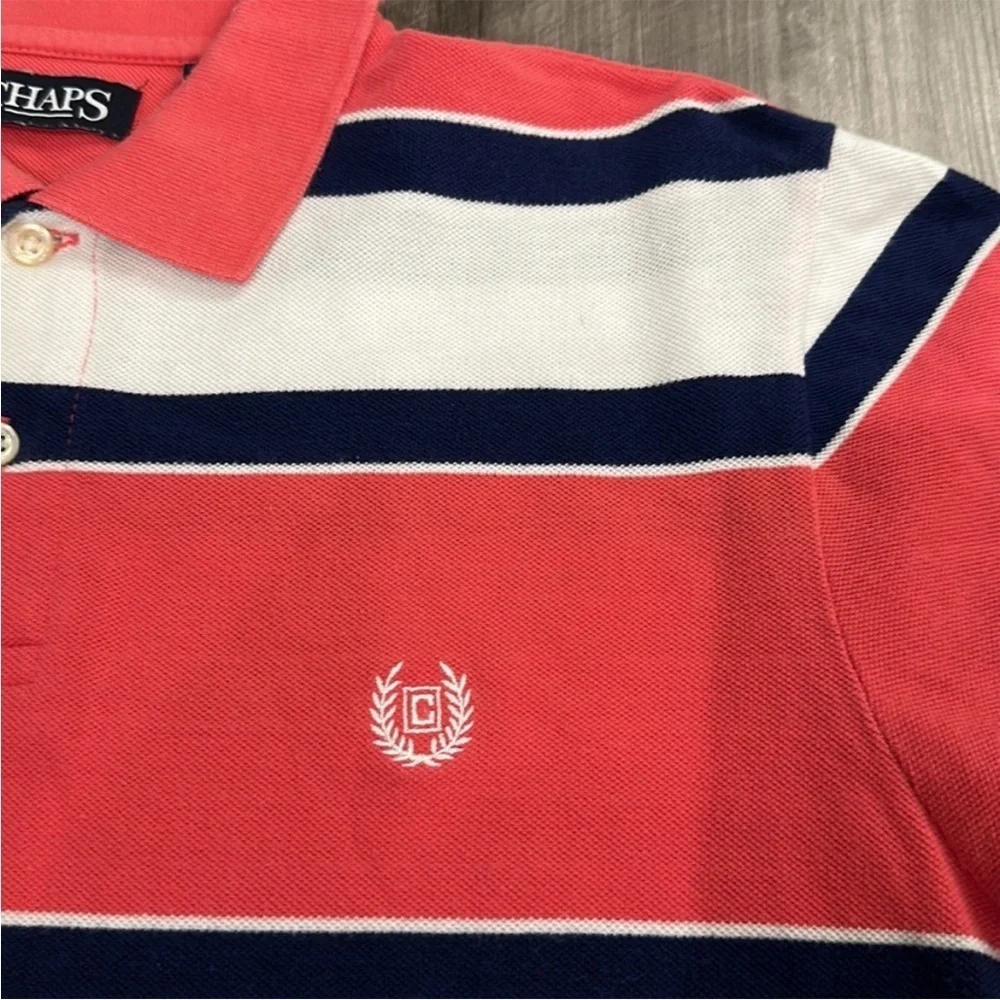 ⛱️Chaps - Pink Preppy Polo Shirt - M